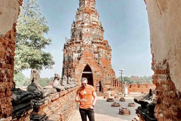 Passeando por Ayutthaya