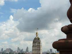 Tempo em Bangkok, calor e mormaço