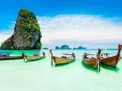 Railay Beach, em Krabi