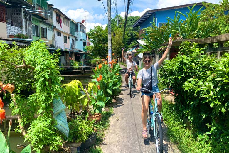 Tour de bicicleta por Bangkok
