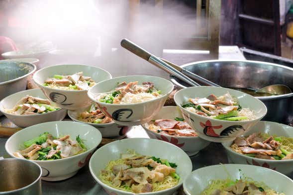 Tour gastronômico por Chinatown